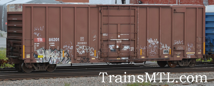 Car/wagon TR86201 right side / coté droit